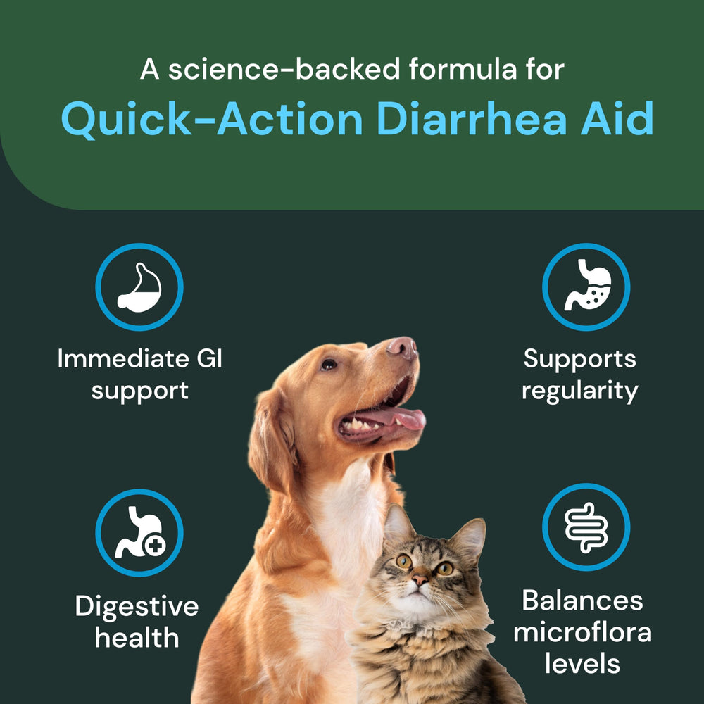 Probiótico VetriScience para digestión nerviosa de mascotas.