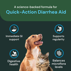 Probiótico VetriScience para digestión nerviosa de mascotas.