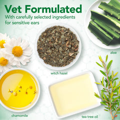 Vet's Best Dry Ear Relief: crema que se transforma en polvo al secar.