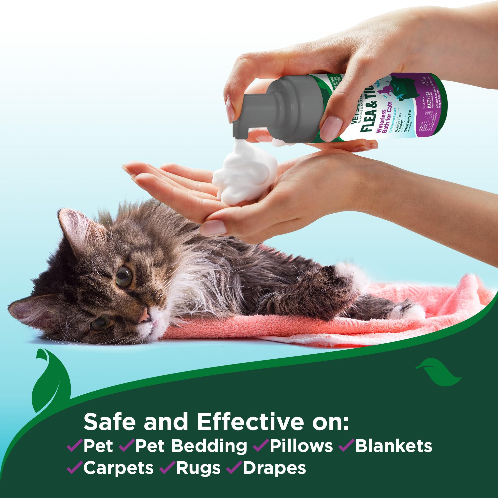 Vet's Best protección natural contra pulgas y garrapatas.