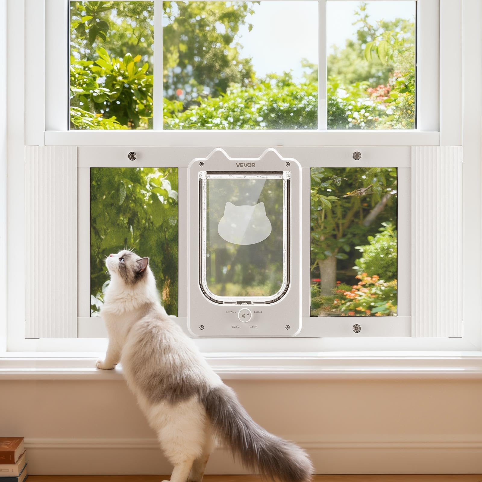 VEVOR puerta-gato-ventana-aislamiento-clima: ayuda a mantener la temperatura interior.