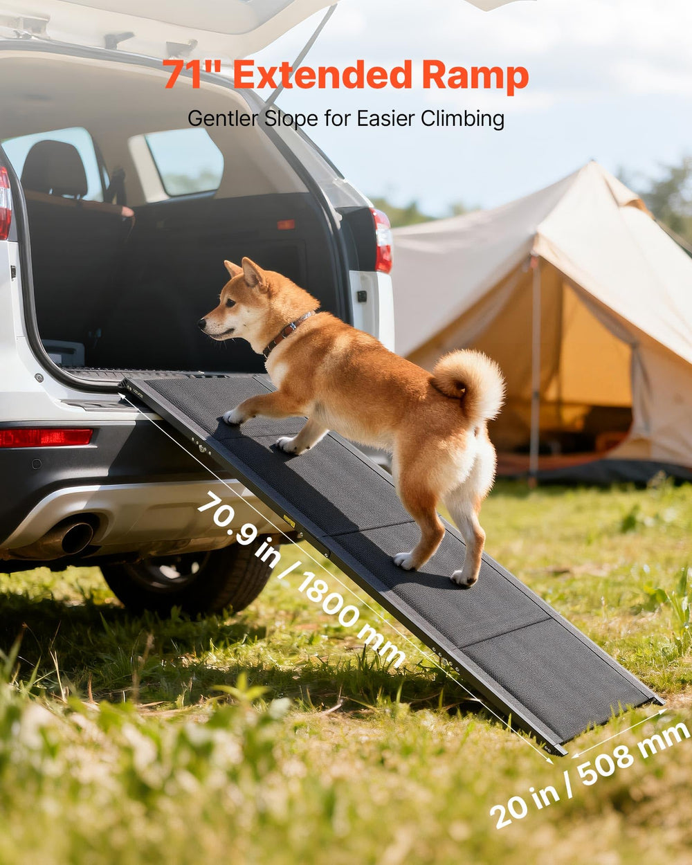 Rampa VEVOR portátil para viajes con perros