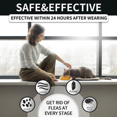 Collar VICSOM para gatos impermeable para uso diario y juego.