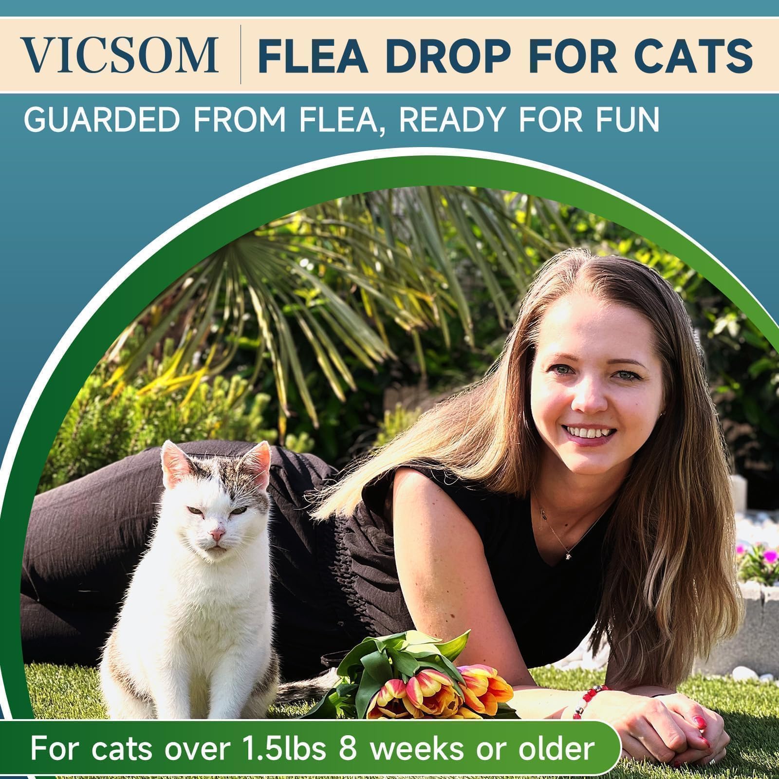 VICSOM apto para gatos que pesan más de 1.5 libras.