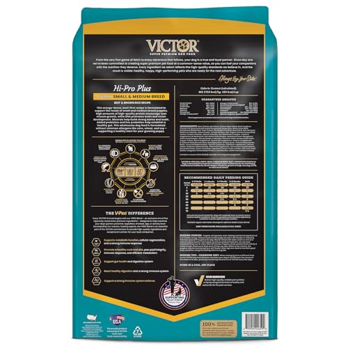 VICTOR Classic Hi-Pro fortalece huesos y dientes con calcio y fósforo.