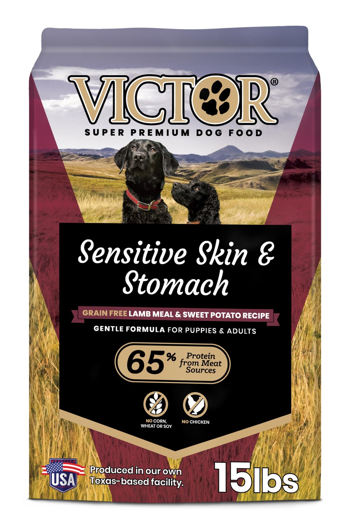 VICTOR croquetas para perros sensibles, piel saludable y estómago suave