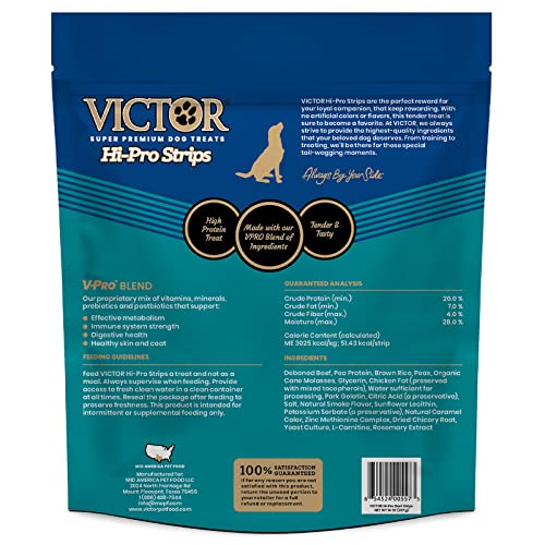 VICTOR Hi-Pro Strips: ternera real como primer ingrediente para entrenamientos.