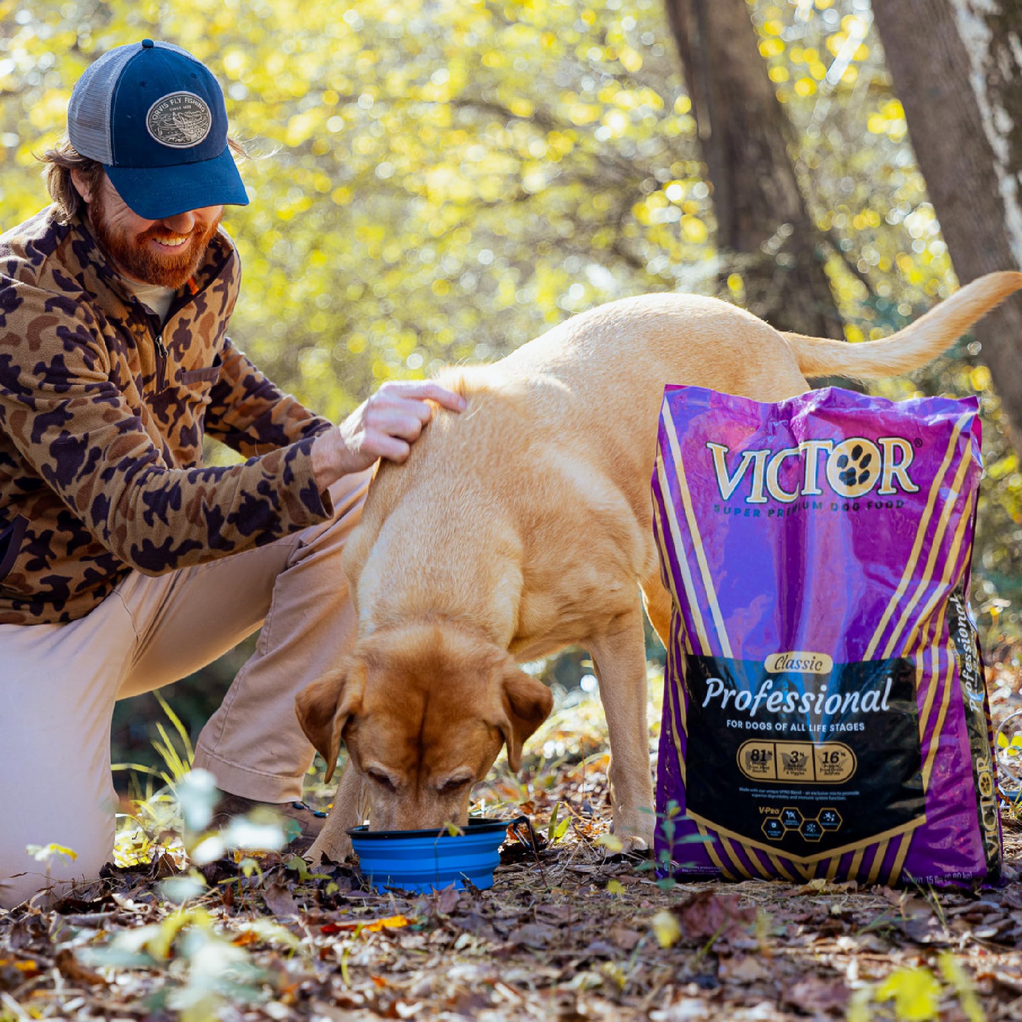 VICTOR Professional mezcla de carnes y proteína 26% para crecimiento.