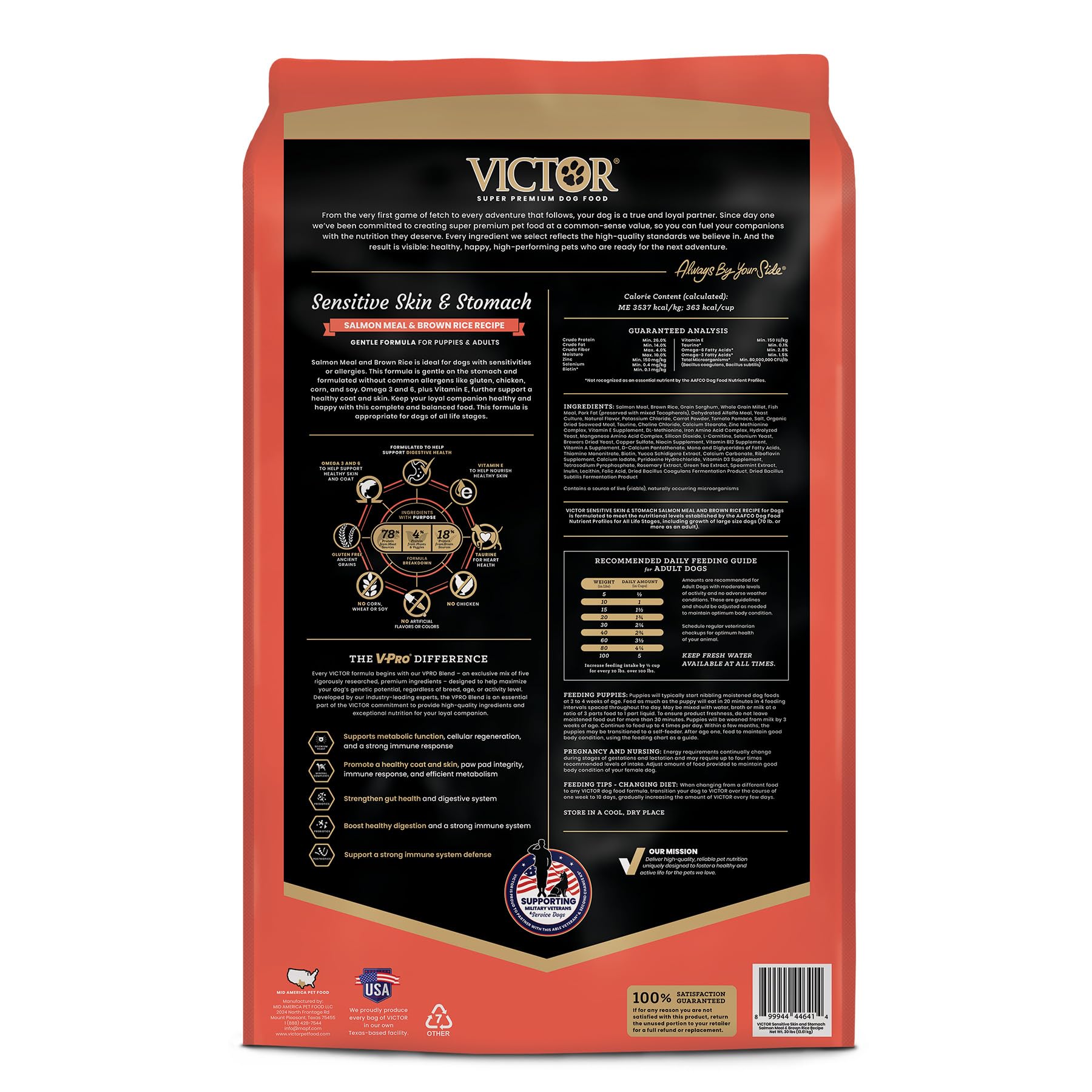 VICTOR Proteína salmón alta para desarrollo muscular