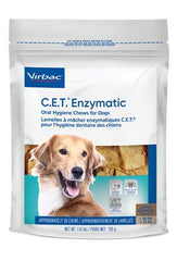 Virbac CET masticables enzimáticos para perros grandes, limpieza bucal suave y natural