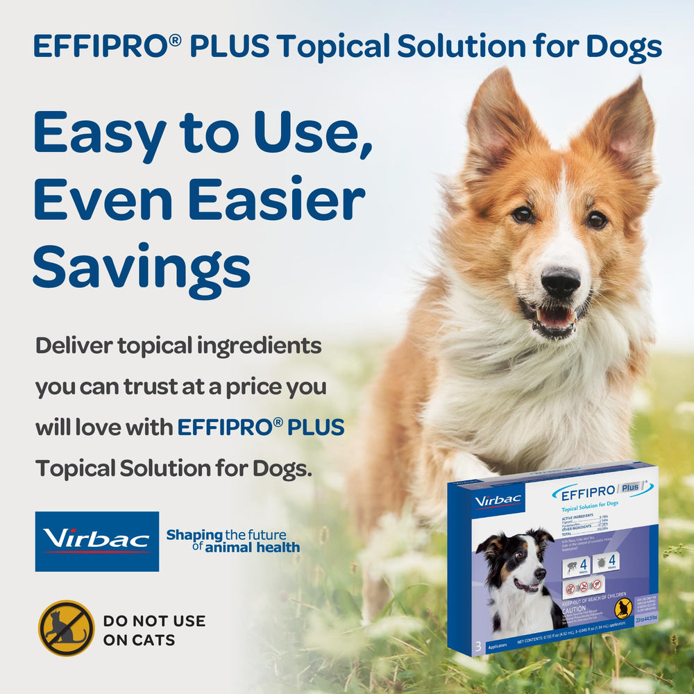 Virbac EFFIPRO PLUS, protección por dosis durante cuatro semanas