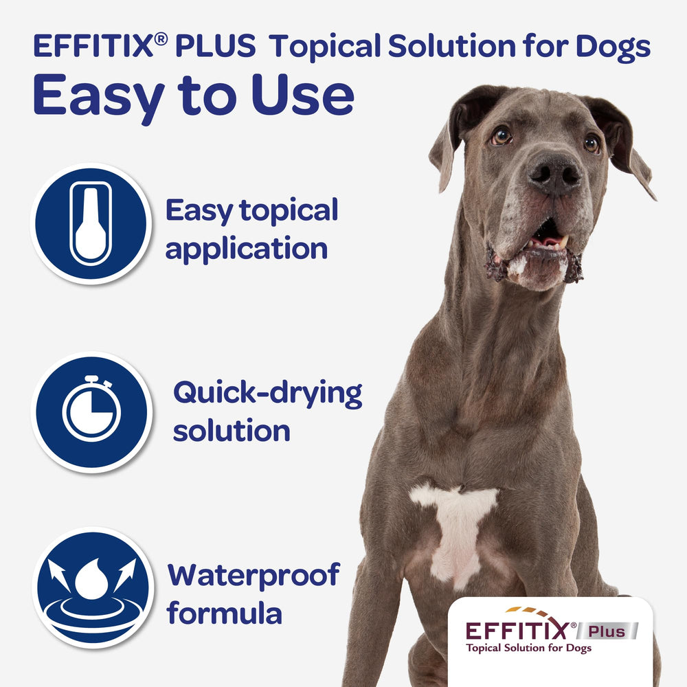 Virbac EFFITIX PLUS: protección de cuatro semanas por dosis