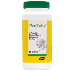 Virbac Pet Tabs Fórmula Original, tabletas masticables para perros, apoyo diario a vitaminas y pelaje saludable