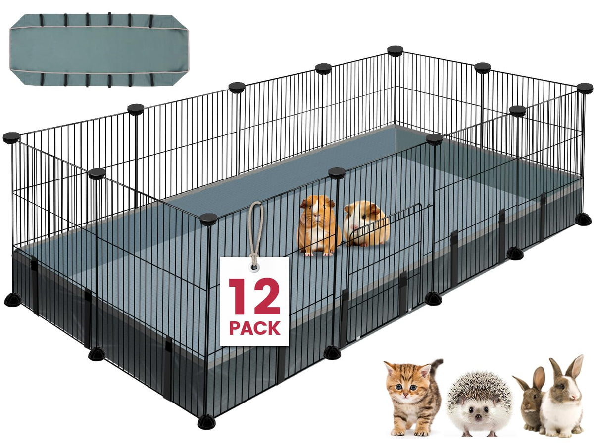 VISCOO jaula-paneles-12-general-estructura: estructura estable para mascotas pequeñas en casa.
