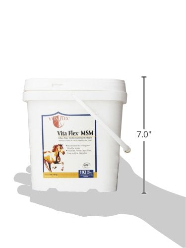 Cuidado de articulaciones de perros, gatos y caballos con Vita Flex MSM Ultra Pure.