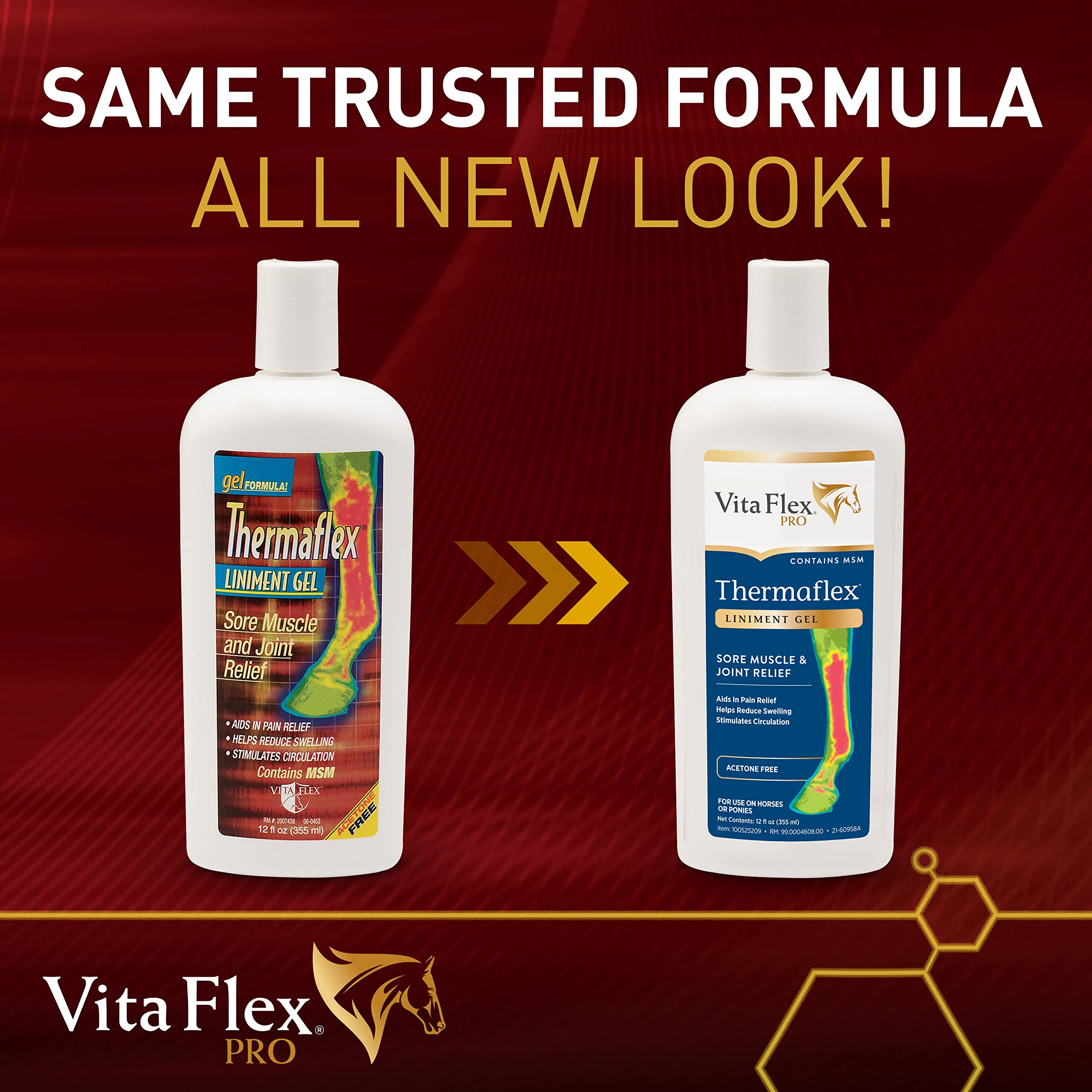 Vita Flex Thermaflex Gel etiqueta clara para uso seguro y correcto