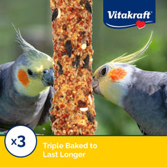 Vitakraft Crunch Sticks, albaricoque-pesca sabor para estimular forraje.