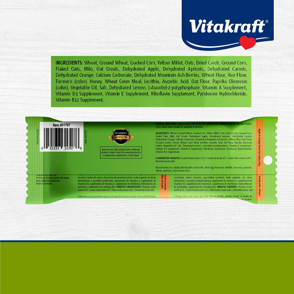 Enriquecimiento ambiental con Vitakraft Crunch Sticks