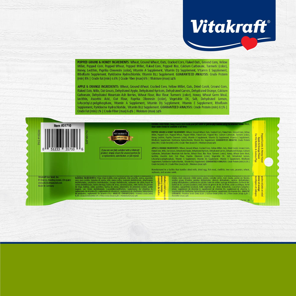 Vitakraft Crunch Sticks gancho jaula facil: coloca el snack con facilidad.