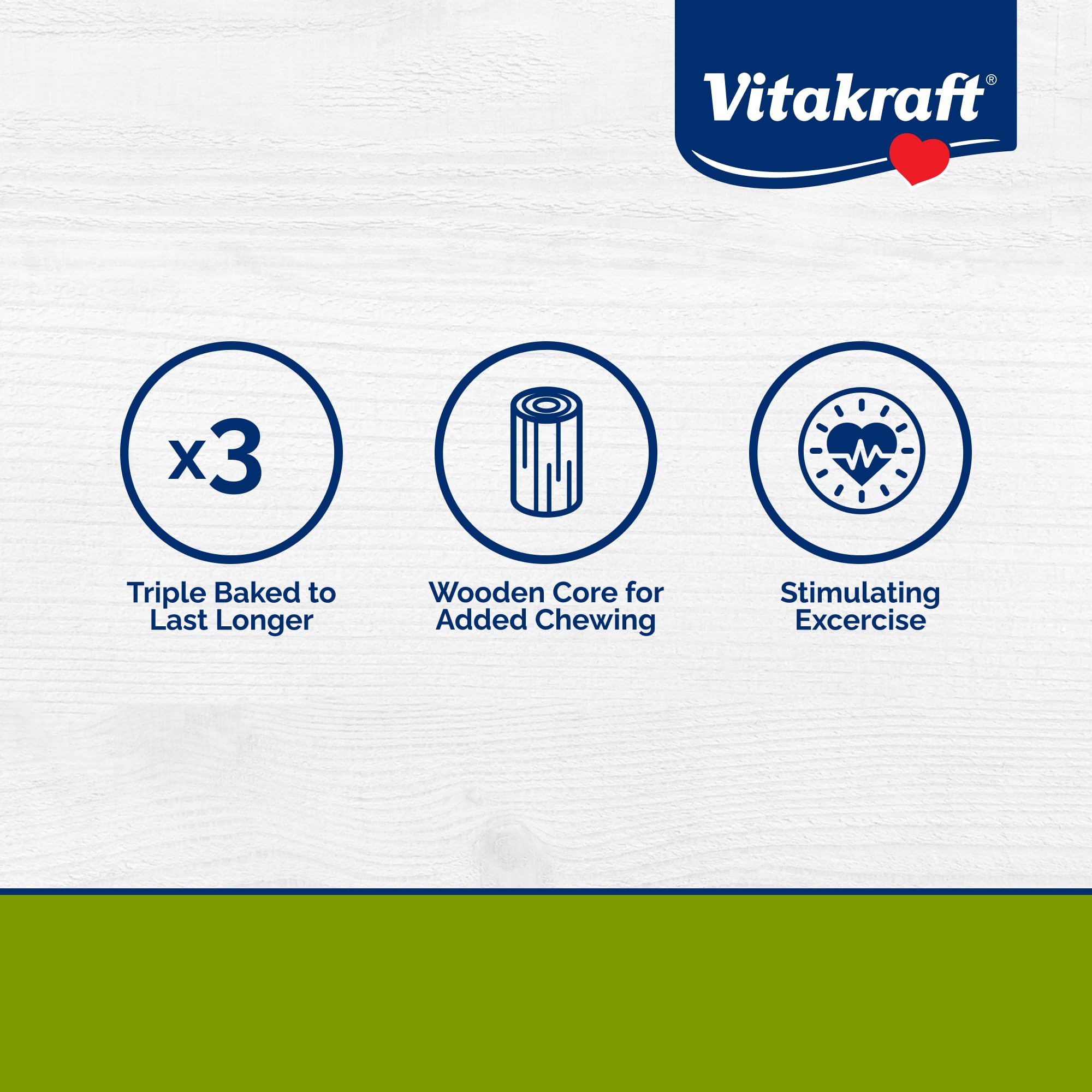 Vitakraft Crunch Sticks variedad cobaya: para masticar y explorar a diario.