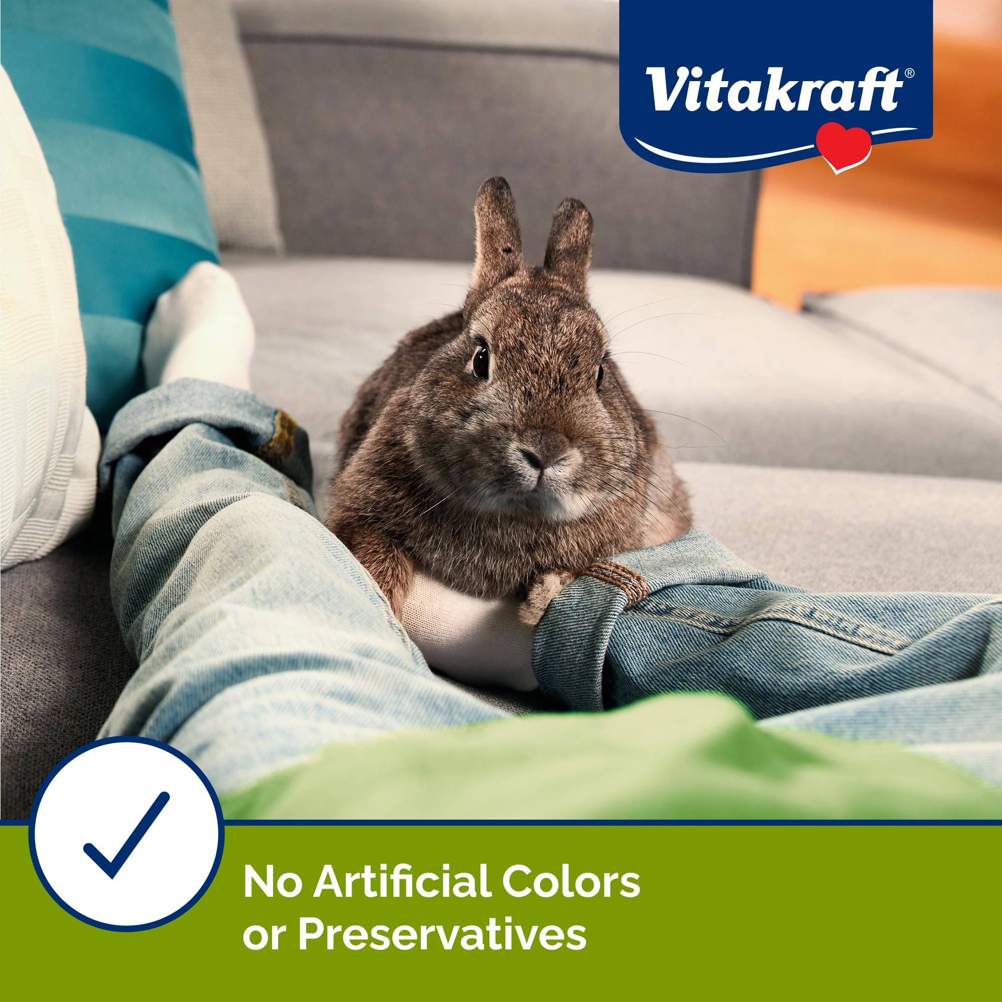 Nutrición y bienestar diario para mascotas pequeñas con Vitakraft Drops.