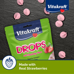 Vitakraft Hamster Strawberry Drops para entrenamiento, recompensa positiva durante las sesiones.