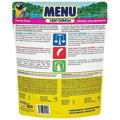 Vitakraft Menu para loros: frutas y verduras coloridas que estimulan el forraje.