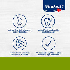 Vitakraft Menu Premium Cobaya Pellets con Probióticos: apoyo natural para el sistema digestivo