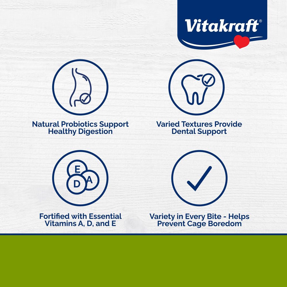 Vitakraft Menu Premium: mezcla de granos naturales para energía diaria.