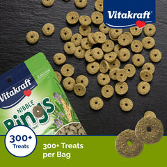 Vitakraft Nibble Rings, entrega manual para reforzar el vínculo con tu mascota.
