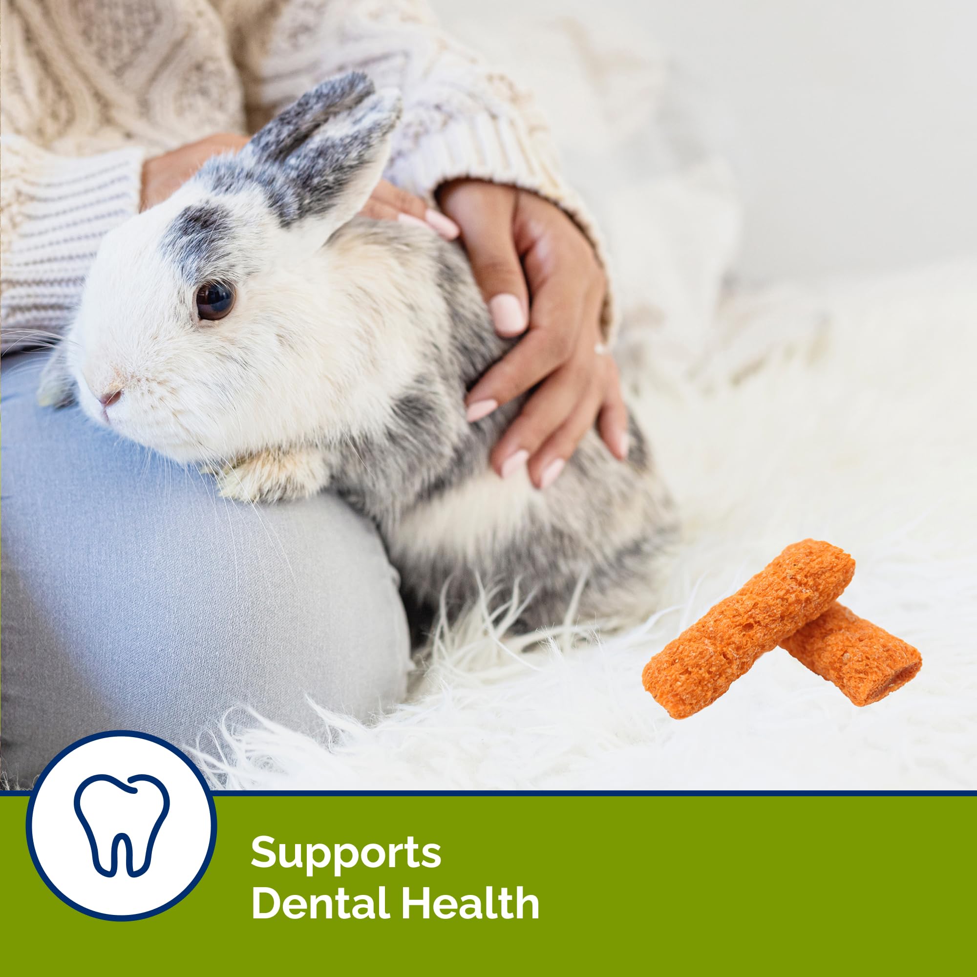 Vitakraft Slims Carotte : snack favorisant la dentition et le plaisir alimentaire.