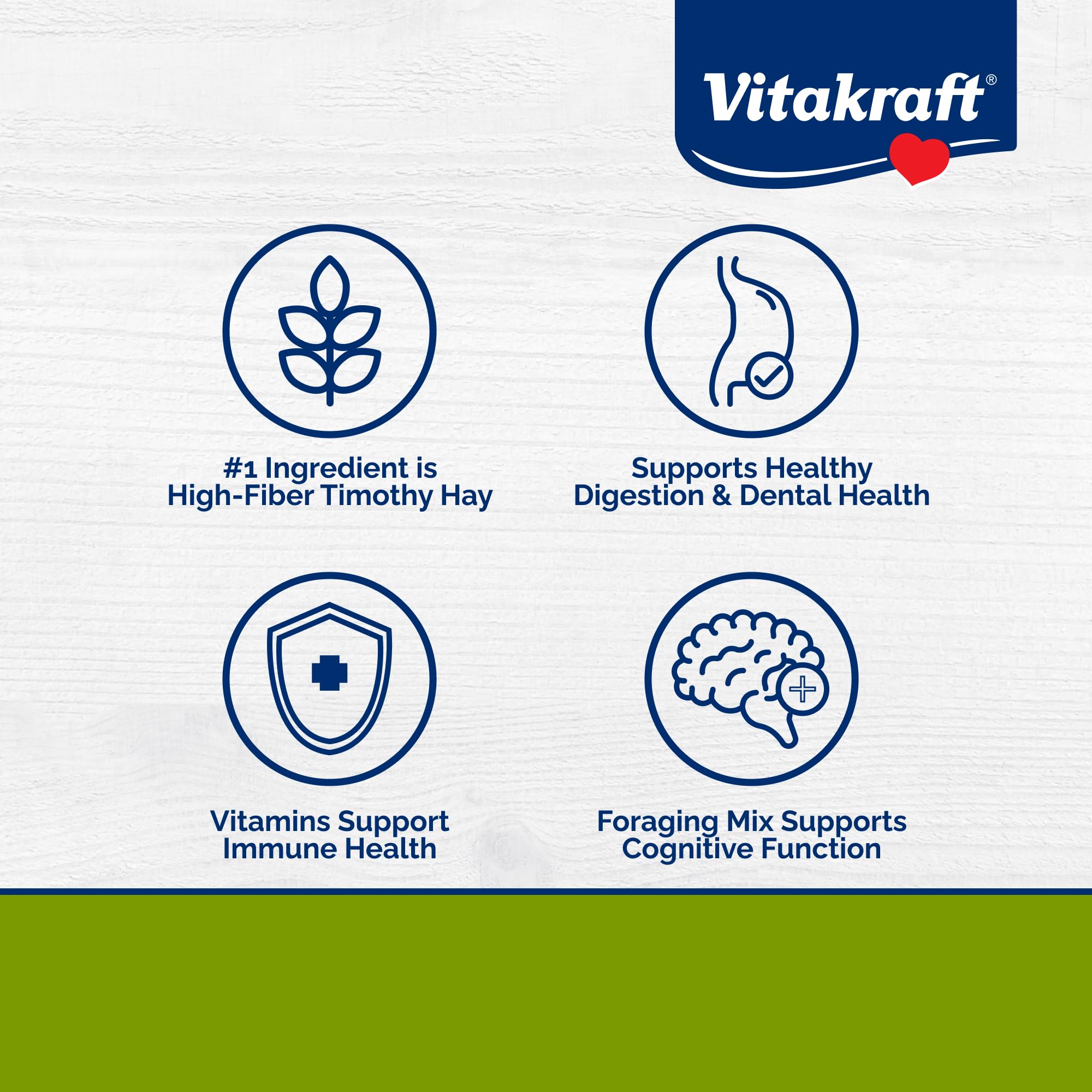 Vitakraft Vita Smart: vitaminas y minerales para nutrición diaria equilibrada.