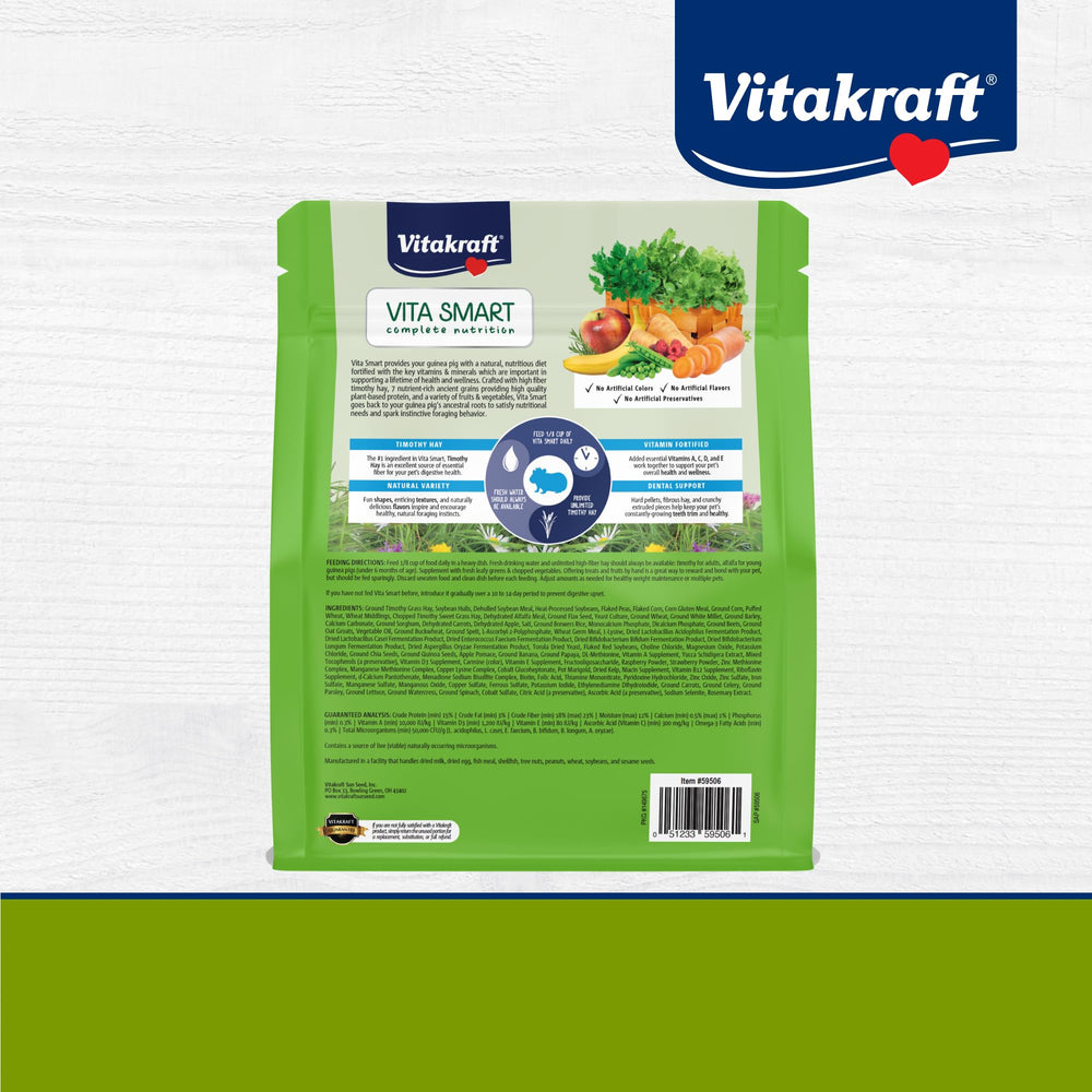 Vitakraft Vita Smart: mezcla para forraje interactivo que fomenta la exploración.
