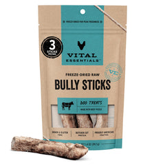 Vital Essentials palitos bully deshidratados: snack proteico para perros sin granos