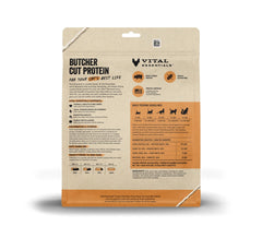 Vital Essentials rehidratación con agua tibia: disfruta una textura suave al instante.