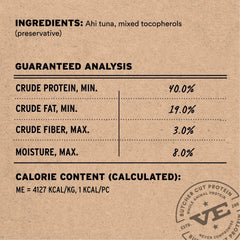 Vital Essentials textura deshidratada crujiente: sabor intenso