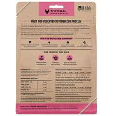 Vital Essentials trozos crujientes de pollo, fuente de proteína de calidad