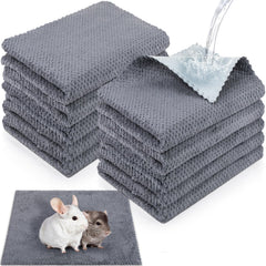 VitalCozy forro jaula cobaya 12x12 gris: cómodo y absorbente.