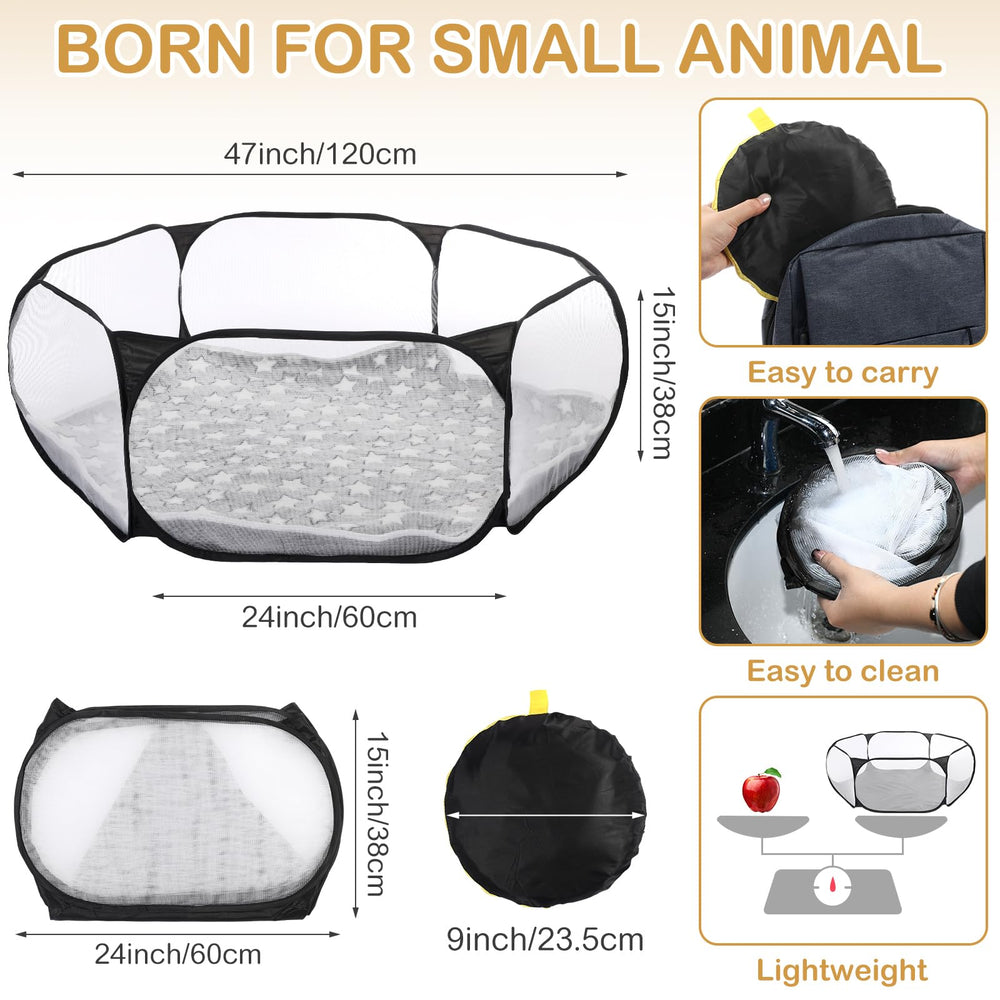 VitalCozy-paneles-trasparentes-jaula-hamster-aire-ventilacion: ventilación constante para un entorno cómodo.
