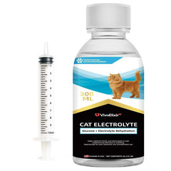 VivaElixir para gatos: jeringa oral para administrar electrolitos y mejorar la hidratación.