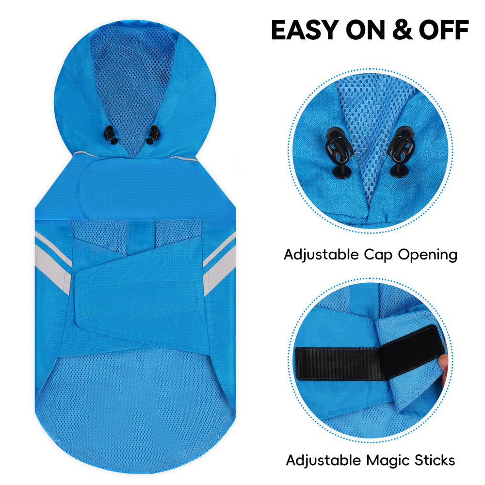 VIVAGLORY Wetoff capucha plegable para almacenamiento y protección rápida