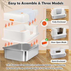 Vivifying diseño modular en acero inoxidable para limpieza fácil.