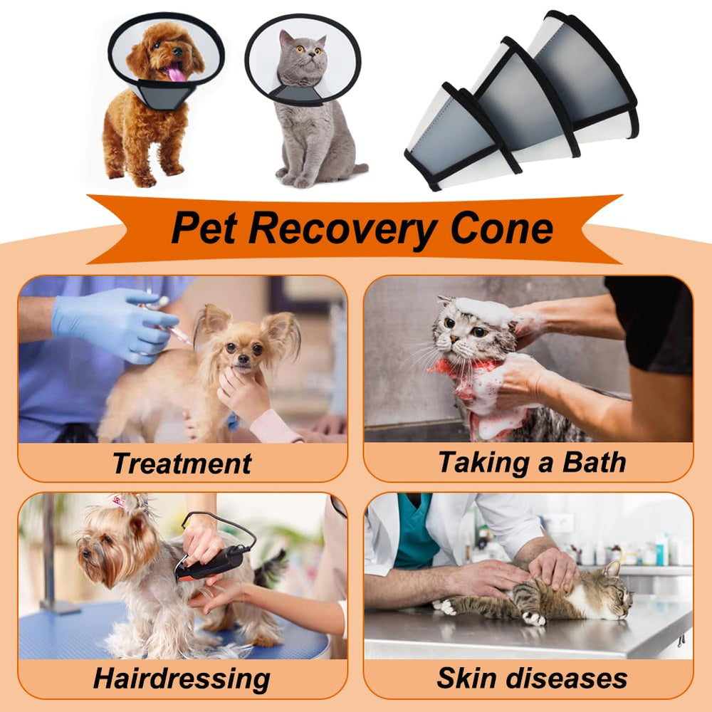 Cono Isabelino de Vivifying para paseo y cuidados durante el baño.