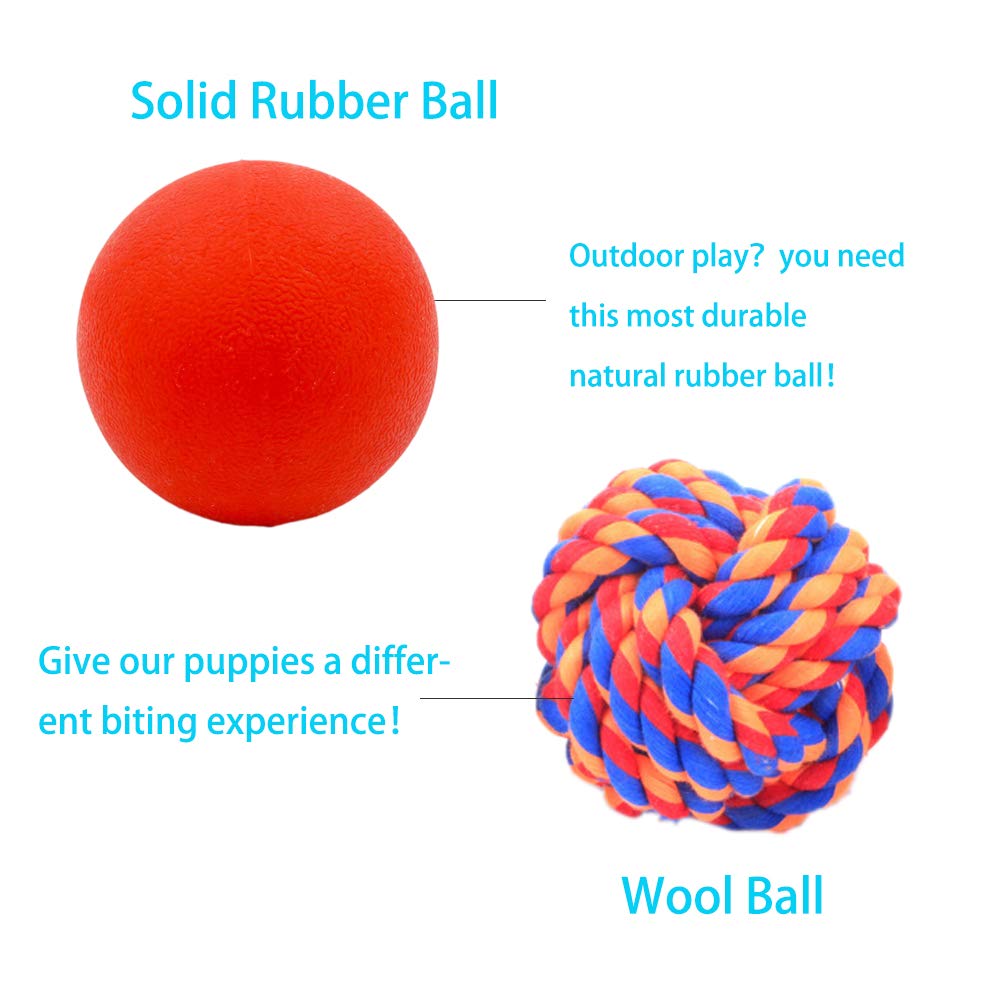 Volacopets pelota de cuerda para tirar y morder con seguridad.