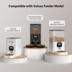 Voluas desecante para comida de perros y gatos, almacenamiento seguro y fresco