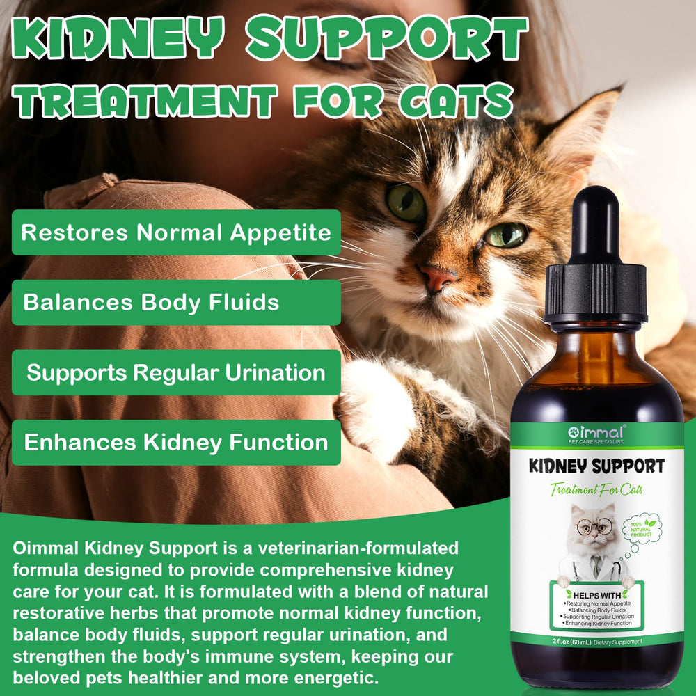 VOSIFSDIY Gatos bienestar renal con fórmula herbal