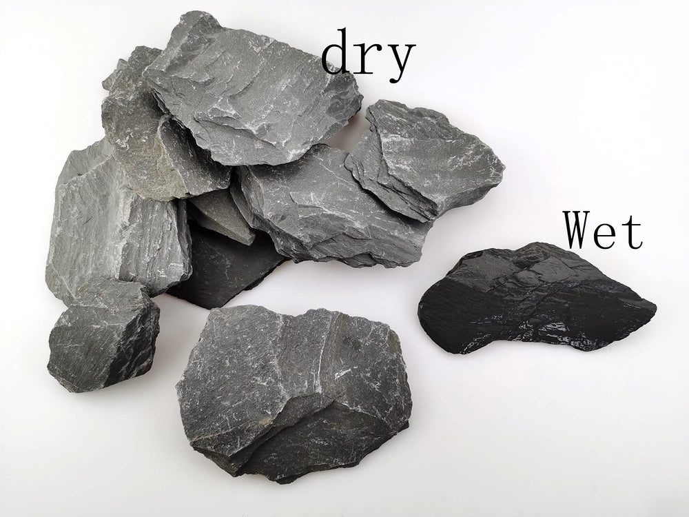 Piedras para decoración de tanques Voulosimi, texturas auténticas y colores naturales.