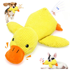 VOXGET Pato Interactivo Crujido y Cuac para perros que estimula curiosidad y juego