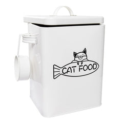 Vumdua contenedor alimento mascotas con tapa hermética, mantiene la comida fresca.