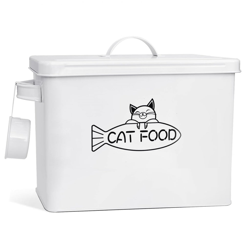Vumdua contenedor grande para mascotas con tapa hermética mantiene la comida fresca.
